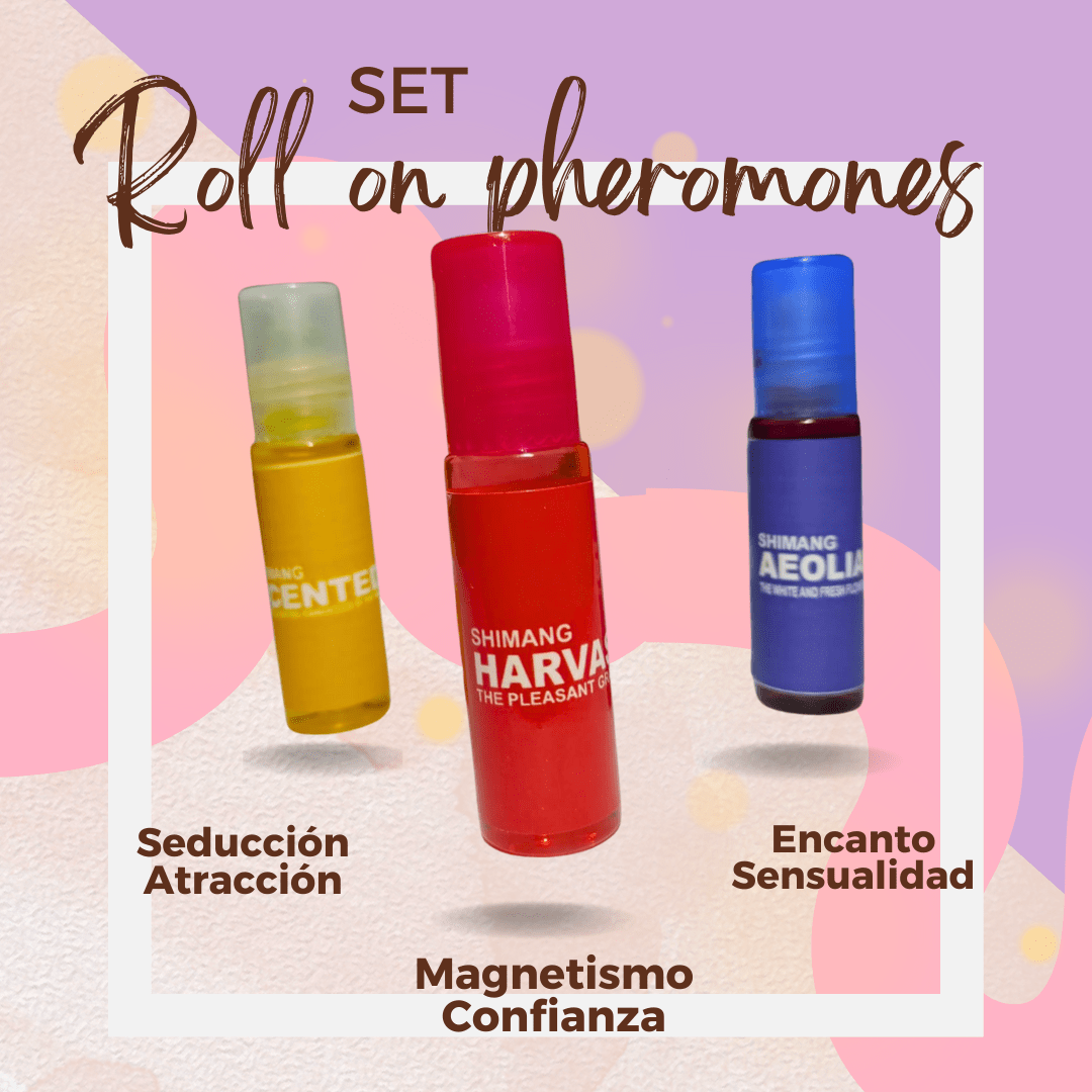 PERFUME MUJER CON FEROMONAS 3x1