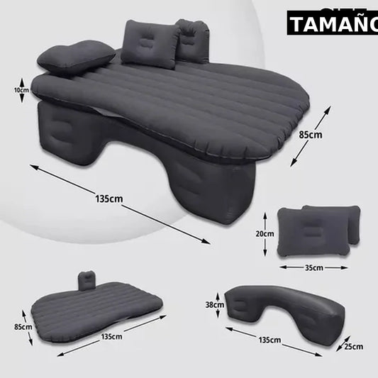 Cama inflable portátil para carro y hogar