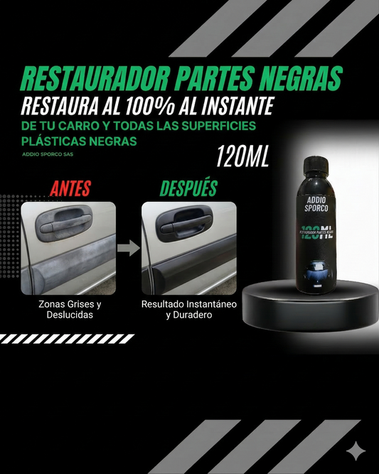 Restaurador partes negras  120
