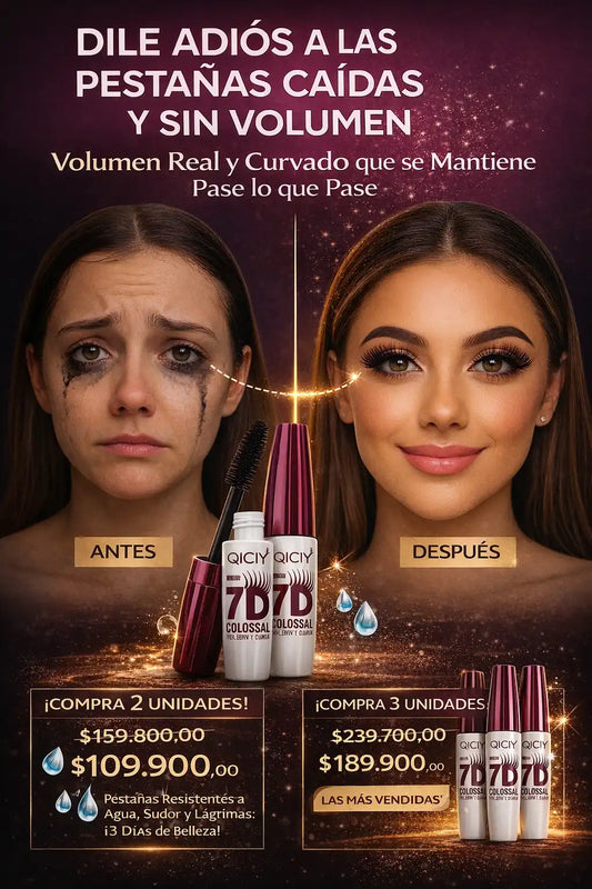 Mascara de pestañas 7D