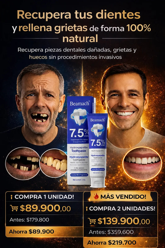 Beamach Pasta dental reparadora y blanqueadora