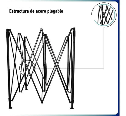 🔥 Carpa Plegable Premium 3x3 – Montaje Fácil y Rápido