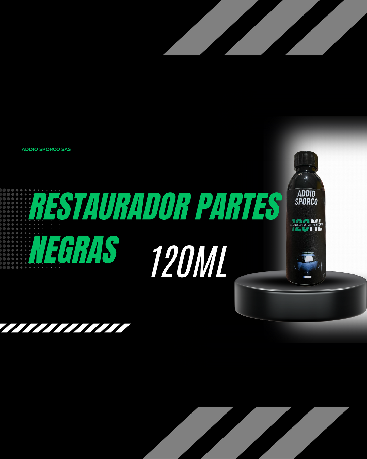 Restaurador partes negras  120